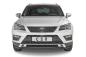 Preview: CSR Frontspoiler | Cup-Spoilerlippe mit ABE für Seat Ateca (Typ 5FP, KH7) CSL567-L Lackierung erforderlich (schwarz matt)