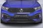 Preview: CSR Frontspoiler | Cup-Spoilerlippe mit ABE für VW T-Roc (A1) R CSL568-L Lackierung erforderlich (schwarz matt)