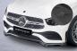 Preview: CSR Frontspoiler | Cup-Spoilerlippe mit ABE für Mercedes-Benz GLC (C253/X253) AMG-Line CSL573-L schwarz matt (Lackierung erforderlich)