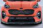 Preview: CSR Frontspoiler | Cup-Spoilerlippe mit ABE für Kia Sportage QLE CSL577-C Carbon Look glänzend (keine Lackierung erforderlich)