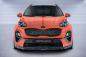Preview: CSR Frontspoiler | Cup-Spoilerlippe mit ABE für Kia Sportage QLE CSL577-C Carbon Look glänzend (keine Lackierung erforderlich)