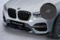 Preview: CSR Frontspoiler | Cup-Spoilerlippe mit ABE für BMW X3 G01 CSL581-S schwarz matt strukturiert (keine Lackierung erforderlich)