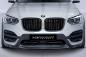 Preview: CSR Frontspoiler | Cup-Spoilerlippe mit ABE für BMW X3 G01 CSL581-L schwarz matt (Lackierung erforderlich)