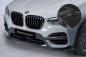 Preview: CSR Frontspoiler | Cup-Spoilerlippe mit ABE für BMW X3 G01 CSL581-G Glossy schwarz Hochglanz (keine Lackierung erforderlich)