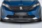 Preview: CSR Frontspoiler | Cup-Spoilerlippe mit ABE für Peugeot 5008 (2.Gen) CSL582-L schwarz matt (Lackierung erforderlich)