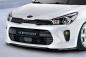 Preview: CSR Frontspoiler | Cup-Spoilerlippe mit ABE für Kia Rio 4 (YB) CSL585-M Carbon Look matt strukturiert (keine Lackierung erforderlich)