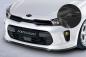 Preview: CSR Frontspoiler | Cup-Spoilerlippe mit ABE für Kia Rio 4 (YB) CSL585-G Glossy schwarz Hochglanz (keine Lackierung erforderlich)