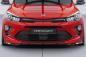 Preview: CSR Frontspoiler | Cup-Spoilerlippe mit ABE für Kia Rio 4 (YB) Facelift CSL586-L schwarz matt (Lackierung erforderlich)