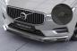 Preview: CSR Frontspoiler | Cup-Spoilerlippe mit ABE für Volvo XC60 II (SPA) CSL587-M Carbon Look matt strukturiert (keine Lackierung erforderlich)