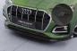 Preview: CSR Frontspoiler | Cup-Spoilerlippe mit ABE für Audi Q5 (FY/FYT) CSL590-M Carbon Look matt strukturiert (keine Lackierung erforderlich)