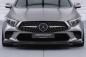 Preview: CSR Frontspoiler | Cup-Spoilerlippe mit ABE für Mercedes-Benz CLS (C257) CSL599-G Glossy schwarz Hochglanz (keine Lackierung erforderlich)