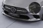 Preview: CSR Frontspoiler | Cup-Spoilerlippe mit ABE für Mercedes-Benz CLS (C257) CSL599-C Carbon Look Hochglanz (keine Lackierung erforderlich)