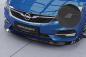 Preview: CSR Frontspoiler | Cup-Spoilerlippe mit ABE für Opel Astra K CSL601-S schwarz matt strukturiert (keine Lackierung erforderlich)