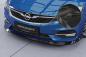 Preview: CSR Frontspoiler | Cup-Spoilerlippe mit ABE für Opel Astra K CSL601-C Carbon Look Hochglanz (keine Lackierung erforderlich)