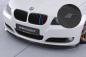 Preview: CSR Frontspoiler | Cup-Spoilerlippe mit ABE für BMW 3er E90/ E91 LCI CSL602-S Strukturiert schwarz matt (keine Lackierung erforderlich)