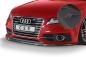Preview: CSR Frontspoiler | Cup-Spoilerlippe mit ABE für Audi A7 S-Line / S7 C7 (Typ 4G) CSL607-L Lackierung erforderlich (schwarz matt)