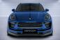 Preview: CSR Frontspoiler | Cup-Spoilerlippe mit ABE für Porsche Macan CSL608-L schwarz matt (Lackierung erforderlich)