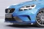 Preview: CSR Frontspoiler | Cup-Spoilerlippe mit ABE für Volvo V40 R-Design CSL611-G Glossy schwarz Hochglanz (keine Lackierung erforderlich)