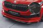Preview: CSR Frontspoiler | Cup-Spoilerlippe mit ABE für Skoda Kodiaq CSL614-C Carbon Look Hochglanz (keine Lackierung erforderlich)