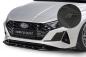 Preview: CSR Frontspoiler | Cup-Spoilerlippe mit ABE für Hyundai i20 (BC3) CSL615-M Carbon Look matt strukturiert (keine Lackierung erforderlich)