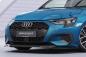 Preview: CSR Frontspoiler | Cup-Spoilerlippe mit ABE für Audi A3 8Y Limousine CSL616-L schwarz matt (Lackierung erforderlich)