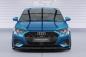 Preview: CSR Frontspoiler | Cup-Spoilerlippe mit ABE für Audi A3 8Y Limousine CSL616-L schwarz matt (Lackierung erforderlich)
