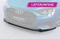 Preview: CSR Frontspoiler | Cup-Spoilerlippe mit ABE für Audi A3 8Y Limousine CSL616-L schwarz matt (Lackierung erforderlich)