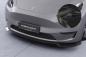 Preview: CSR Frontspoiler | Cup-Spoilerlippe mit ABE für Tesla Model Y CSL620-G Glossy schwarz glänzend (keine Lackierung erforderlich)