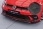 Preview: CSR Frontspoiler | Cup-Spoilerlippe mit ABE für VW Polo 6 2G (Typ AW) GTI / R-Line CSL622-L schwarz matt (Lackierung erforderlich)