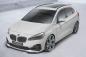 Preview: CSR Frontspoiler | Cup-Spoilerlippe mit ABE für BMW 2er (F45) Active Tourer CSL623-C Carbon Look Hochglanz (keine Lackierung erforderlich)