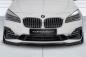 Preview: CSR Frontspoiler | Cup-Spoilerlippe mit ABE für BMW 2er (F45) Active Tourer CSL623-C Carbon Look Hochglanz (keine Lackierung erforderlich)