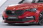 Preview: CSR Frontspoiler | Cup-Spoilerlippe mit ABE für Skoda Scala Monte Carlo CSL627-L schwarz matt (Lackierung erforderlich)