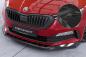 Preview: CSR Frontspoiler | Cup-Spoilerlippe mit ABE für Skoda Scala Monte Carlo CSL627-G Glossy schwarz Hochglanz (keine Lackierung erforderlich)