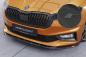 Preview: CSR Frontspoiler | Cup-Spoilerlippe mit ABE für Skoda Fabia 4 CSL630-S schwarz matt strukturiert (keine Lackierung erforderlich)
