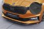 Preview: CSR Frontspoiler | Cup-Spoilerlippe mit ABE für Skoda Fabia 4 CSL630-L schwarz matt (Lackierung erforderlich)