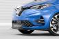 Preview: CSR Frontspoiler | Cup-Spoilerlippe mit ABE für Renault Zoe CSL632-L schwarz matt (Lackierung erforderlich)
