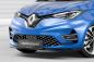 Preview: CSR Frontspoiler | Cup-Spoilerlippe mit ABE für Renault Zoe CSL632-L schwarz matt (Lackierung erforderlich)