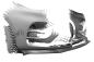 Preview: CSR Frontspoiler | Cup-Spoilerlippe mit ABE für Renault Zoe CSL632-L schwarz matt (Lackierung erforderlich)