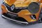 Preview: CSR Frontspoiler | Cup-Spoilerlippe mit ABE für Renault Captur 2 CSL637-L schwarz matt (Lackierung erforderlich)