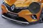Preview: CSR Frontspoiler | Cup-Spoilerlippe mit ABE für Renault Captur 2 CSL637-M Carbon Look matt strukturiert (keine Lackierung erforderlich)