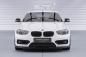 Preview: CSR Frontspoiler | Cup-Spoilerlippe mit ABE für BMW 1er F20/F21 LCI CSL639-L schwarz matt (Lackierung erforderlich)