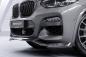Preview: CSR Frontspoiler | Cup-Spoilerlippe mit ABE für BMW X3 G01 / X4 G02 M-Paket CSL642-L schwarz matt (Lackierung erforderlich)