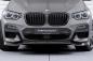 Preview: CSR Frontspoiler | Cup-Spoilerlippe mit ABE für BMW X3 G01 / X4 G02 M-Paket CSL642-L schwarz matt (Lackierung erforderlich)