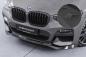 Preview: CSR Frontspoiler | Cup-Spoilerlippe mit ABE für BMW X3 G01 / X4 G02 M-Paket CSL642-L schwarz matt (Lackierung erforderlich)