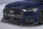Preview: CSR Frontspoiler | Cup-Spoilerlippe mit ABE für Audi A8 D5 S-Line CSL656-M Carbon Look matt strukturiert (keine Lackierung erforderlich)