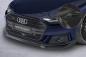 Preview: CSR Frontspoiler | Cup-Spoilerlippe mit ABE für Audi A8 D5 S-Line CSL656-G Glossy schwarz Hochglanz (keine Lackierung erforderlich)