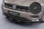 Preview: CSR Frontspoiler | Cup-Spoilerlippe mit ABE für VW Tiguan 2 (Typ AD) Basis CSL658-S schwarz matt strukturiert (keine Lackierung erforderlich)