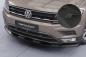 Preview: CSR Frontspoiler | Cup-Spoilerlippe mit ABE für VW Tiguan 2 (Typ AD) Basis CSL658-M Carbon Look matt strukturiert (keine Lackierung erforderlich)