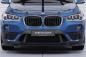 Preview: CSR Frontspoiler | Cup-Spoilerlippe mit ABE für BMW X1 (F48) CSL659-L schwarz matt (Lackierung erforderlich)