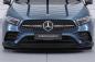 Preview: CSR Frontspoiler | Cup-Spoilerlippe mit ABE für Mercedes-Benz A-Klasse 177 A35 AMG/AMG-Line CSL664-C Carbon Look Hochglanz (keine Lackierung erforderlich)